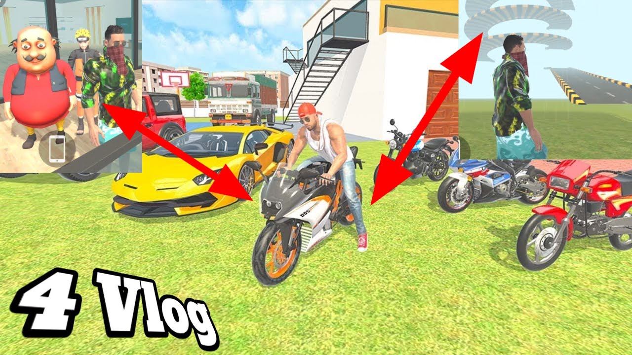 4 Day Vlog 😀 Indian Thief Auto simulator