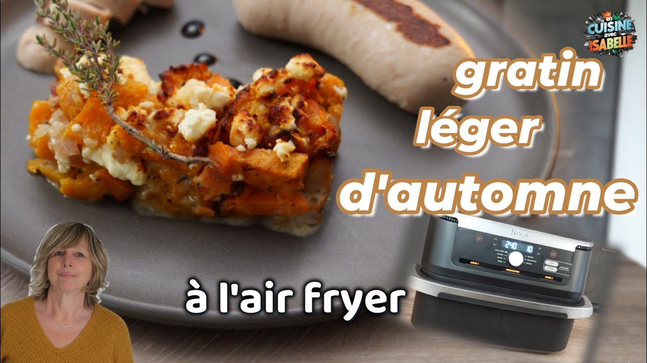 Gratin Léger d’Automne à l'air fryer