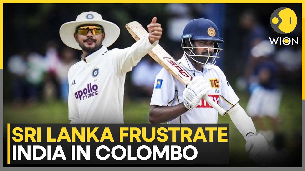 Sonal Dinusha Stars as Sri Lanka Save Colombo Test After Following on | WION Sports