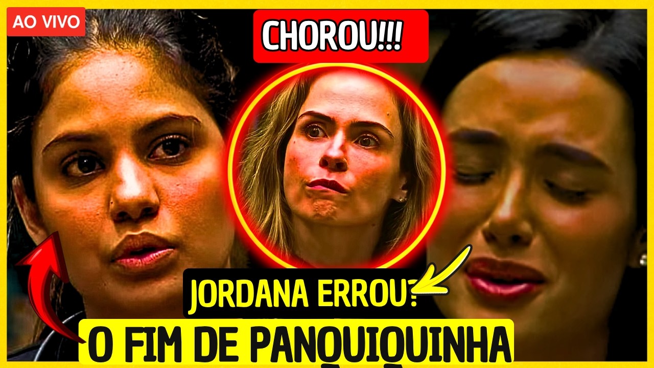 🔴 JORDANA COLOCA ANA PAULA NO  PARED&Atilde;O E COMPLICA A VIDA DE PANQUIQUINHA GABRIELA