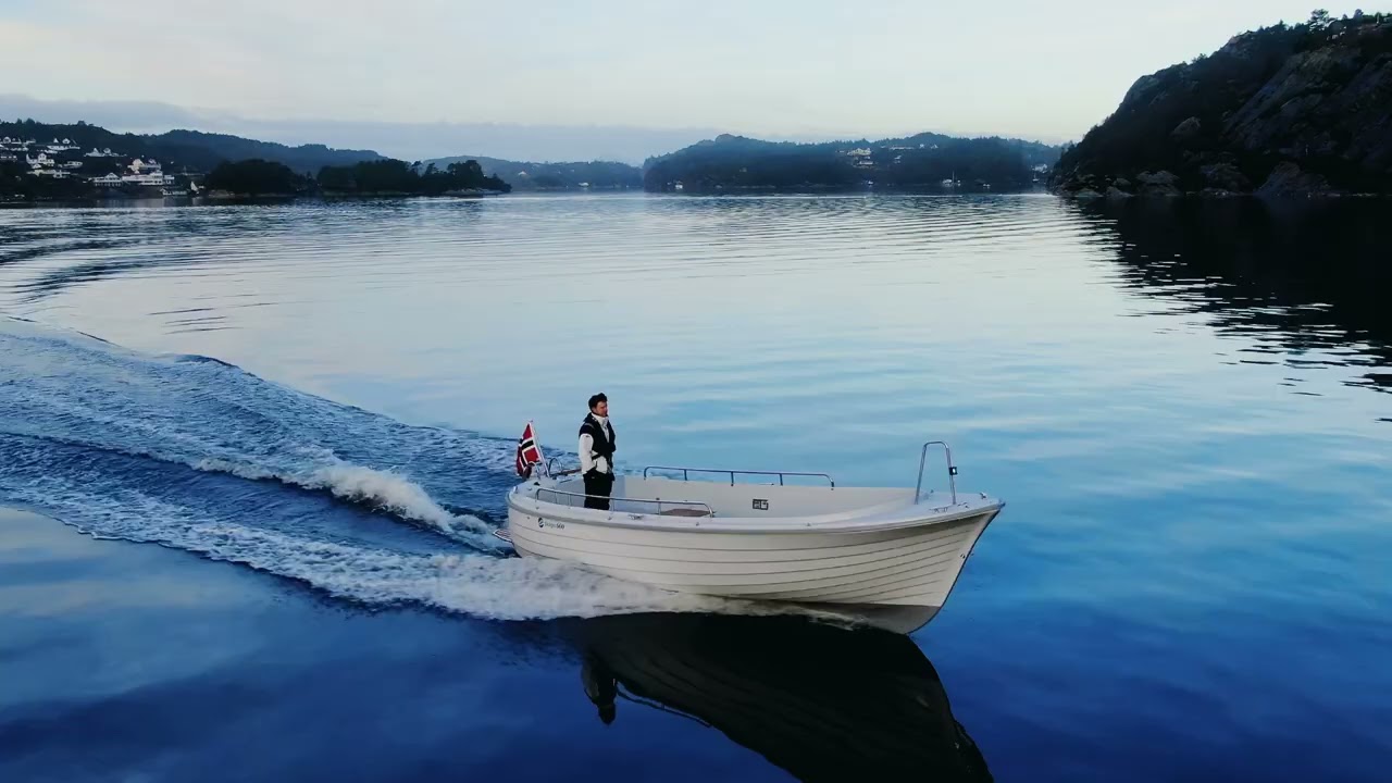 Skager 660 Testkjøring i Fredelig Vintervær – Håndverk fra Bergen 🚤❄️