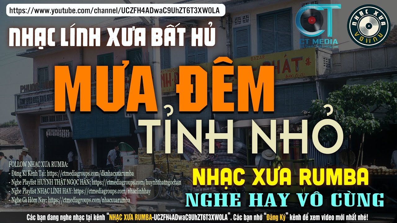 Nhạc Xưa Rumba Hay Bất Hủ Một Thời | MƯA ĐÊM TỈNH NHỎ - Lk Nhạc Lính Xưa 1975 Thời Chiến Hay Vô Cùng