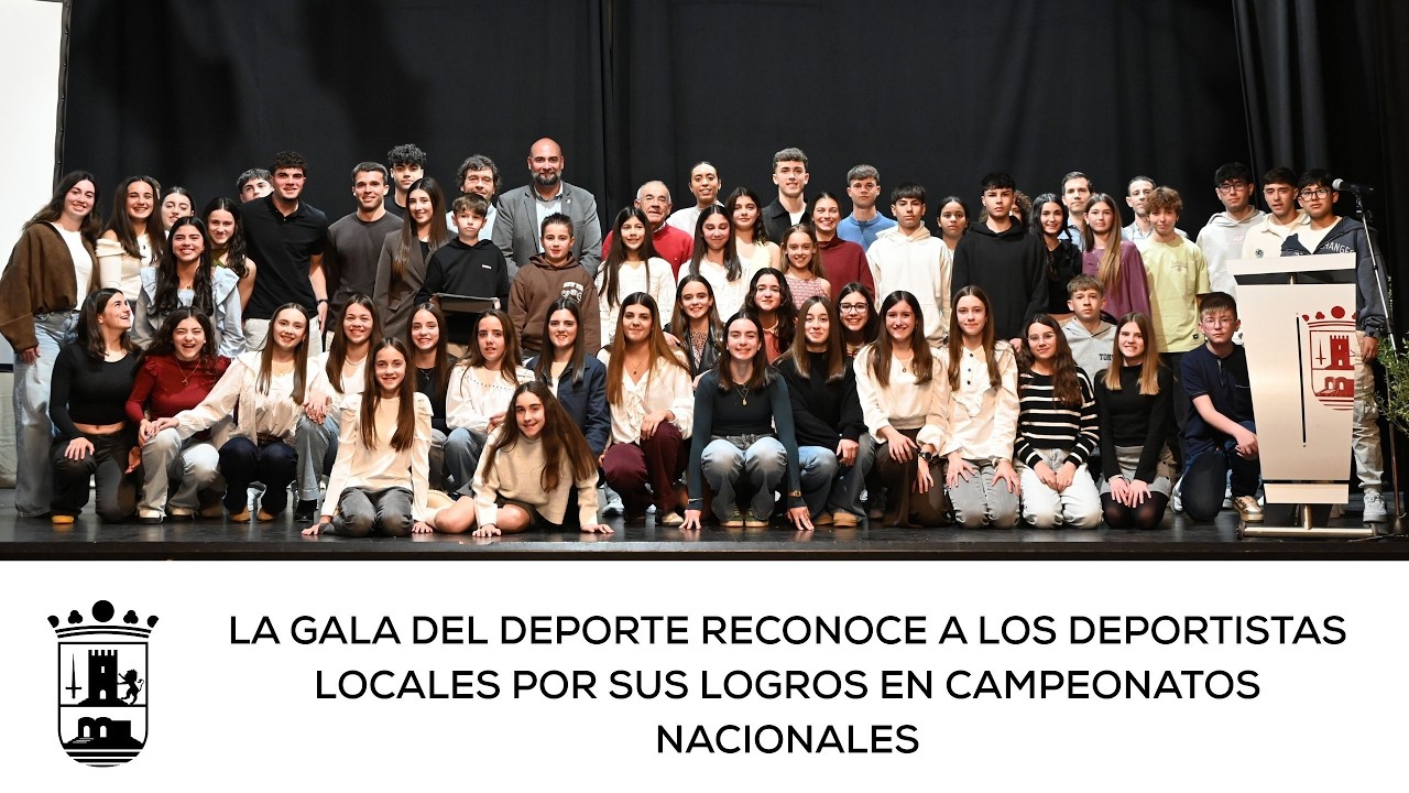 La Gala del Deporte reconoce a los deportistas locales por sus logros en campeonatos nacionales