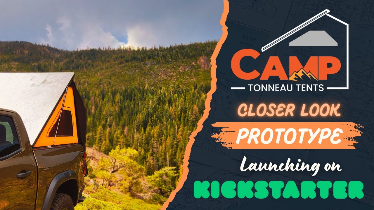 Camp Tonneau Tent's Prototype - Closer Look