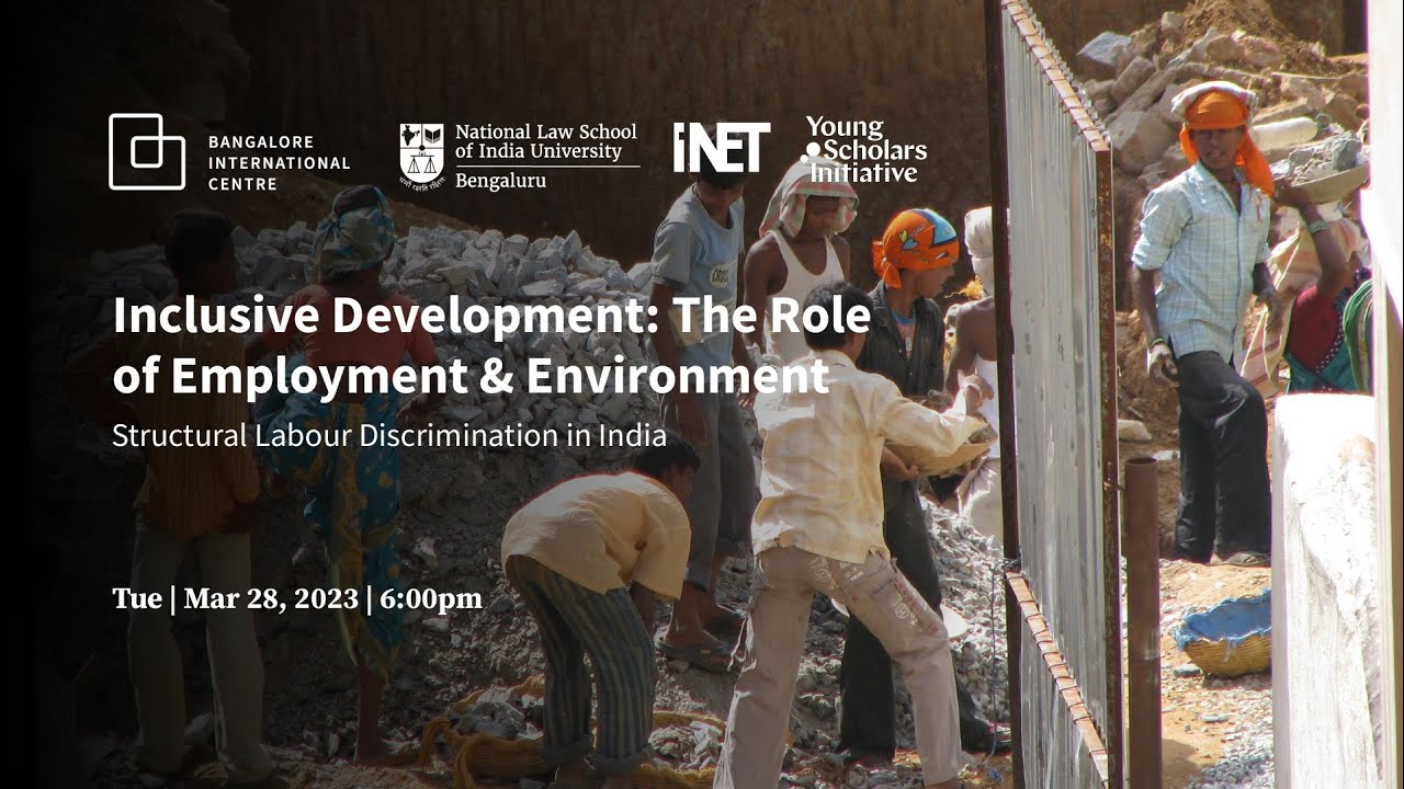 Inclusive Development: The Role of Employment & Environment
