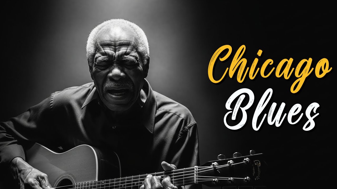 😔 Weary Traveler Chicago Blues for Bus Stations & Greyhound | Midnight Blues Voice