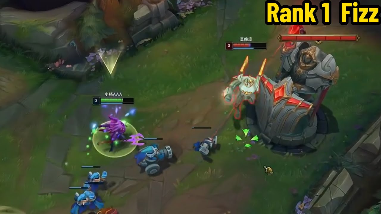 Rank 1 Fizz: INSANE Fizz Dive at Level 3!
