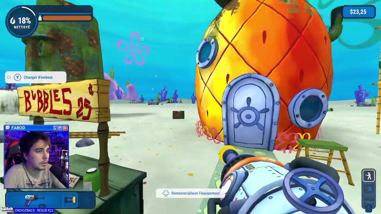 Nettoyer Bikini Bottom ! 🧽 - Powerwash Simulator Spongebob DLC
