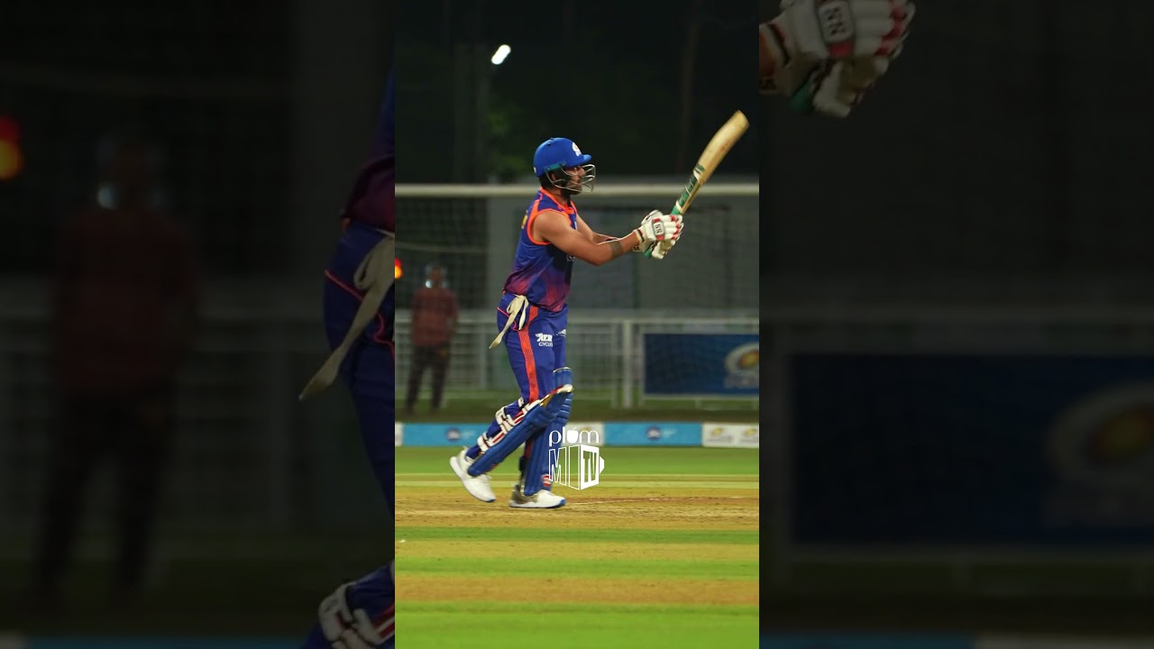 𝘽𝙖𝙘𝙠 𝙡𝙞𝙠𝙚 𝙝𝙚 𝙣𝙚𝙫𝙚𝙧 𝙡𝙚𝙛𝙩! 😏#MumbaiIndians #TATAIPL