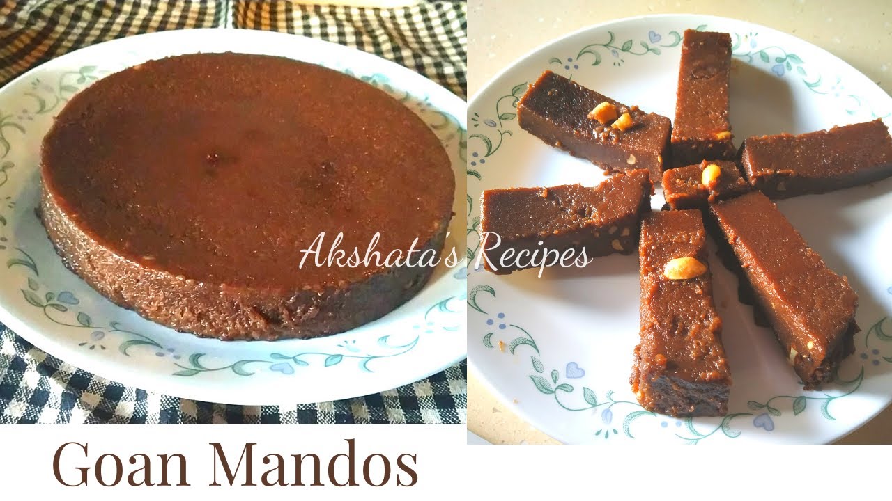 Goan Mandos Recipe|Goan Steamed sweet recipe|Coconut and Goan Jaggery Sweet