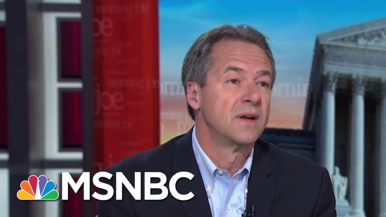 Gov. Steve Bullock: It's A Dangerous Time, And I Can Bridge Divides | Morning Joe | MSNBC