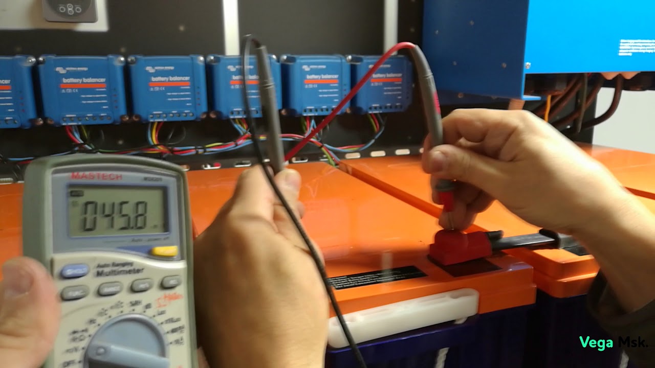 Последствия работы аккумуляторного балансира через 3 года VICTRON BATTERY BALANCER