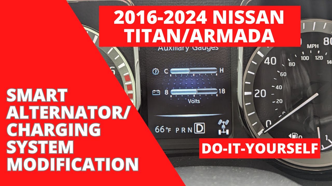 Ремонт генератора Nissan Titan Smart! Сохраните аккумулятор!