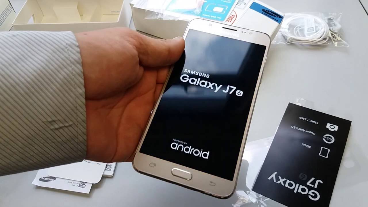 Unboxing  - Samsung Galaxy J7 (2016) (Malaysia)