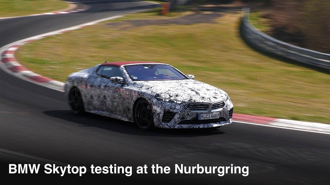 2026 BMW Skytop Prototype testing at the N&uuml;rburgring