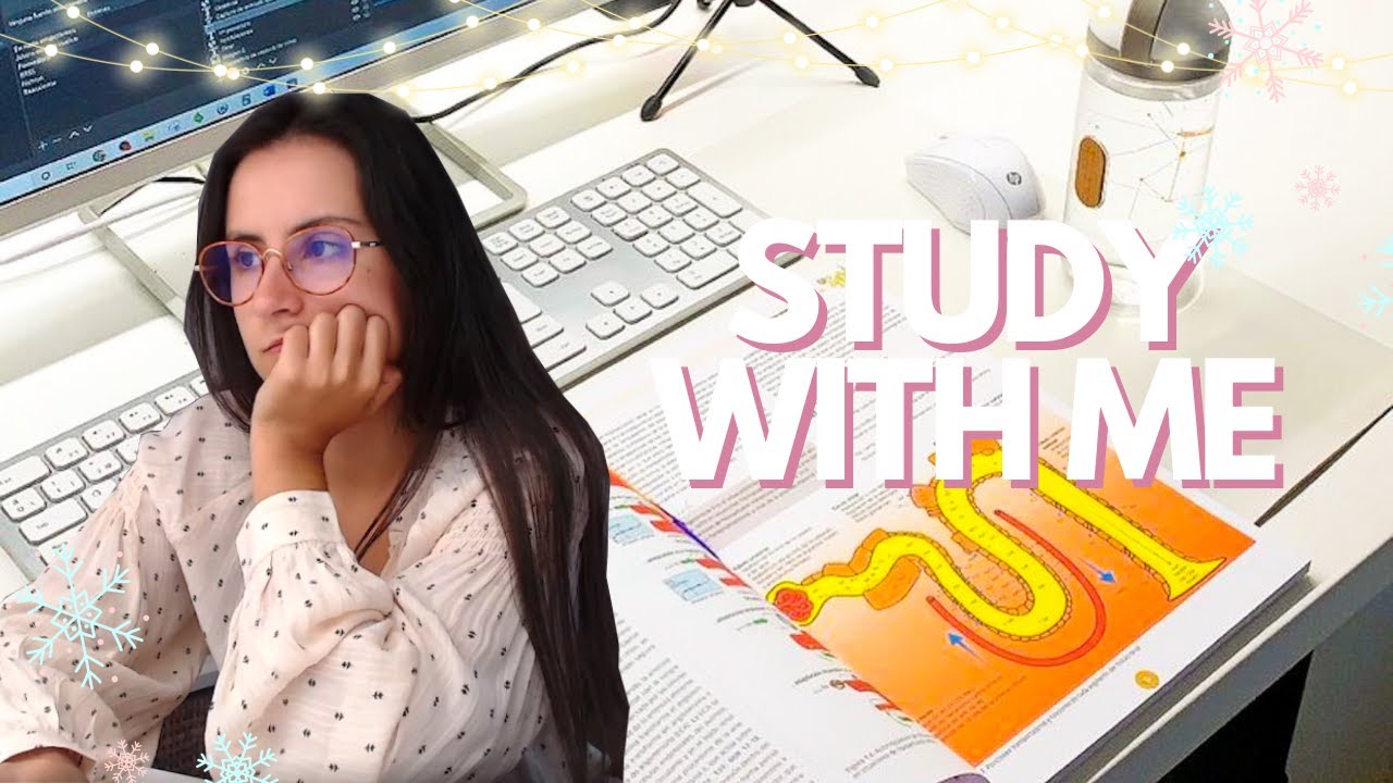 STUDY WITH ME: método pomodoro (25'+5') || @anablanchustudy