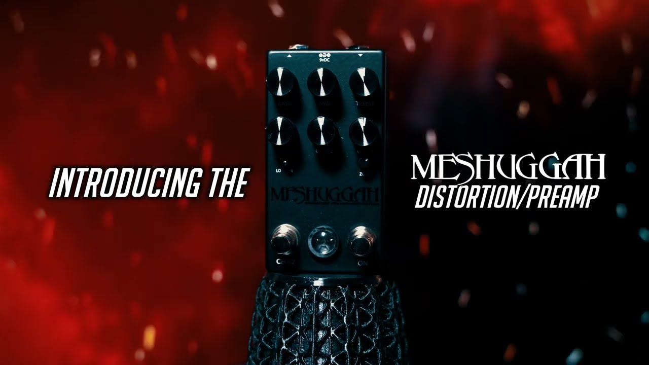 Introducing the Meshuggah Preamp/Distortion Pedal