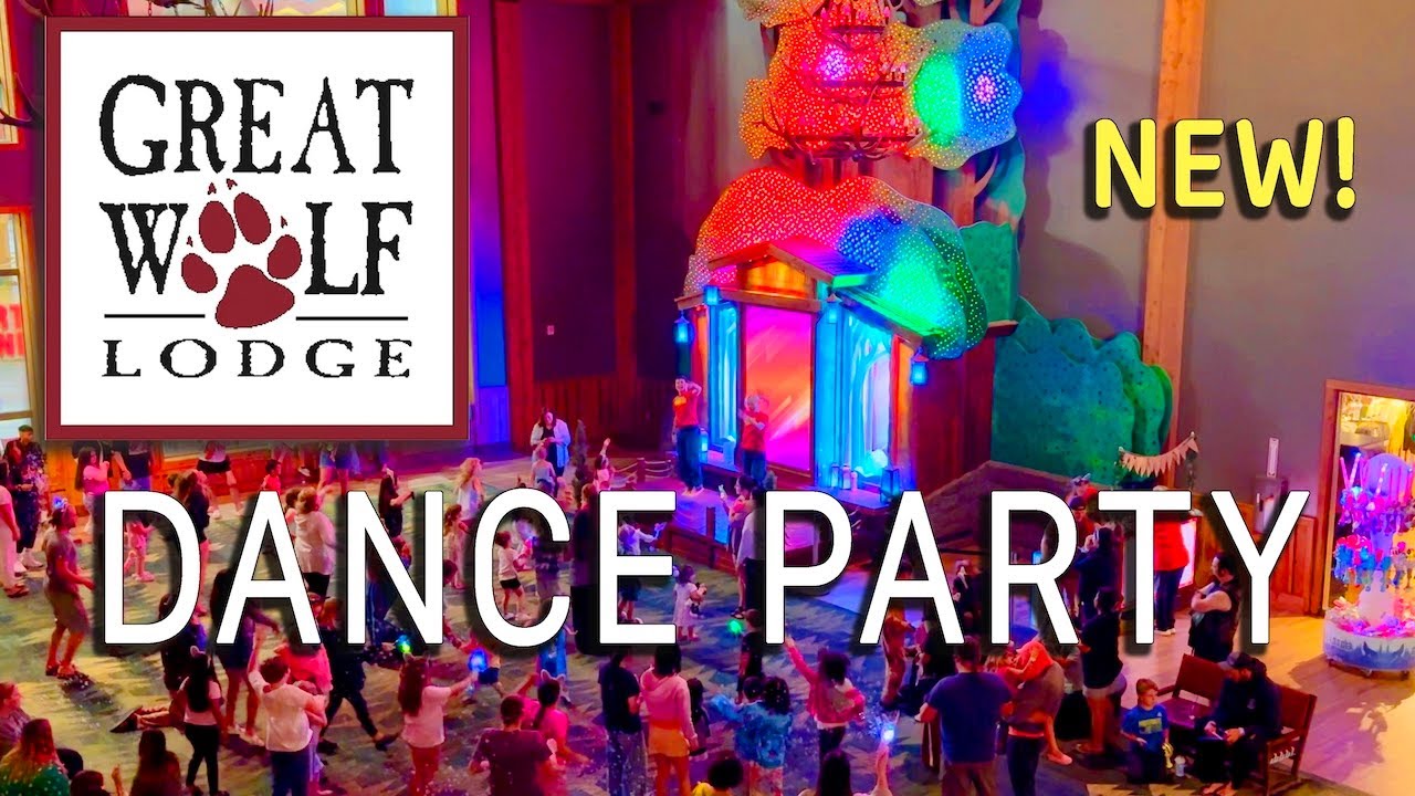 Great Wolf Lodge Dance Party | Newly Renovated Grand Lobby! Grand Mound, WA