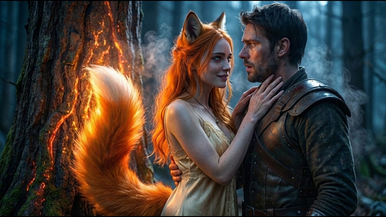 Deadly Flirt! — A Fox Girl’s Wild Way Of Showing Love In The Bioluminescent Forest | Sci-Fi Stories