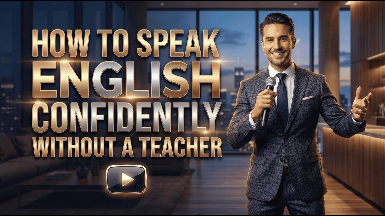 How to Speak English Confidently Without a Teacher