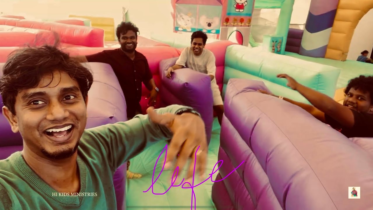 Hi Kids Ministries - What is Life? - Skit - Bouncing castle - Robin & Team