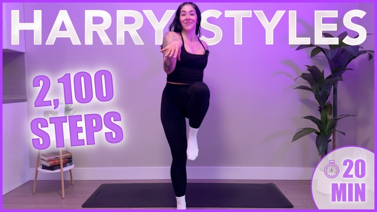 20 MIN HARRY STYLES WALKING WORKOUT 🪩 Kiss All The Time, Disco Occasionally (2,100 Steps)