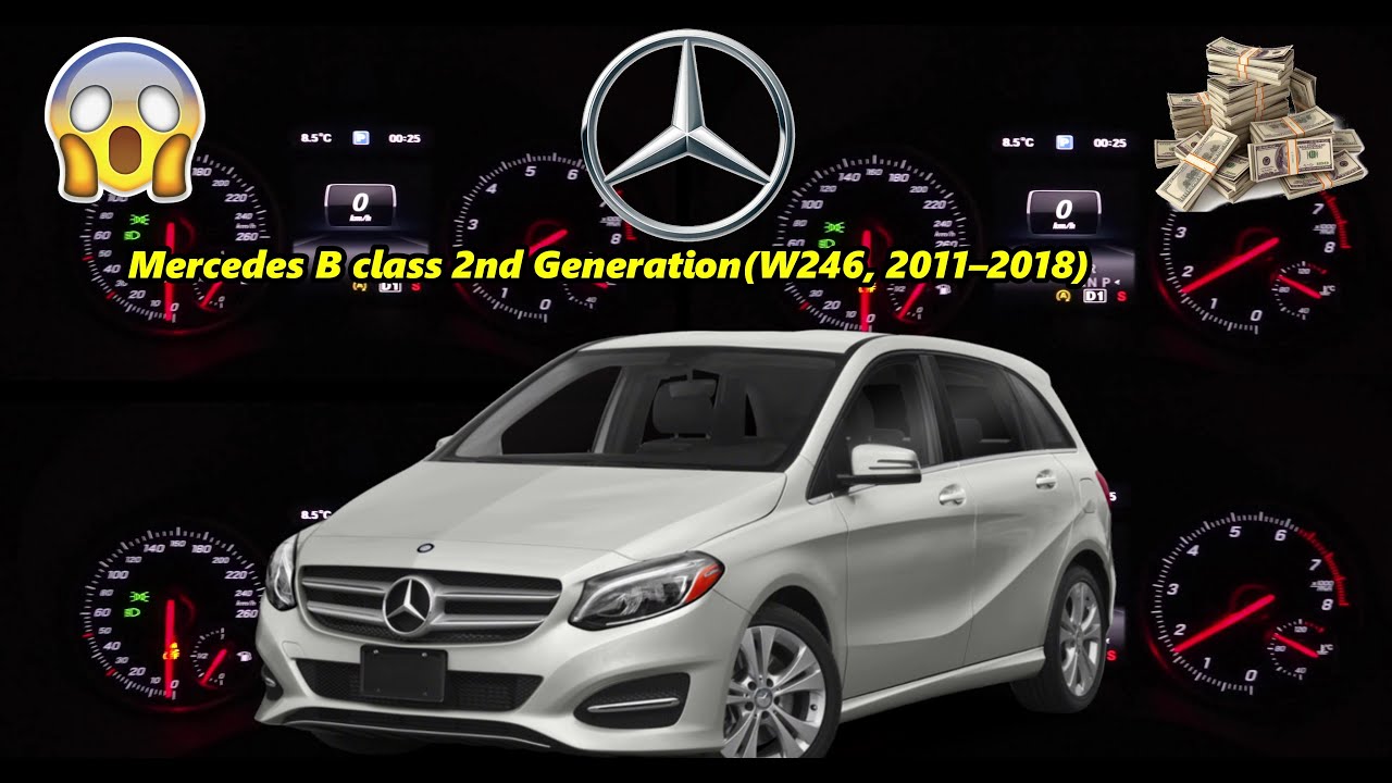 Mercedes B-Class 2nd Generation (W246, 2011&ndash;2018) Acceleration Battle