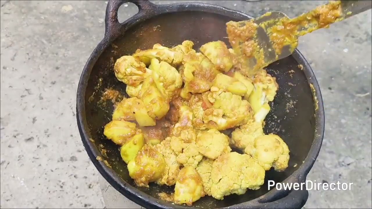 ফুলকপি রান্না রেসিপি। খুব সুন্দর রেসিপি ফুলকপির।village boy kajal 