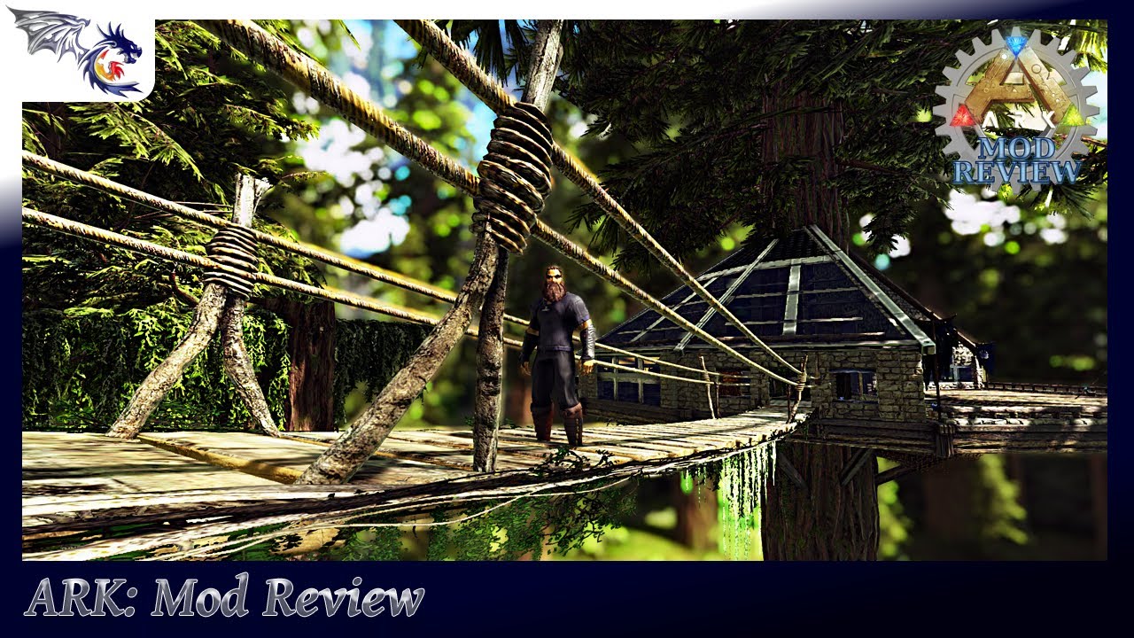 Wooden Hanging Bridge | ARK: Mod Review #9