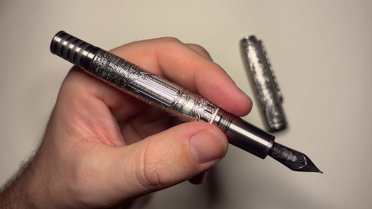 LONG KNIFE NIB PERFECTION. Hongdian 100 fountain pen review