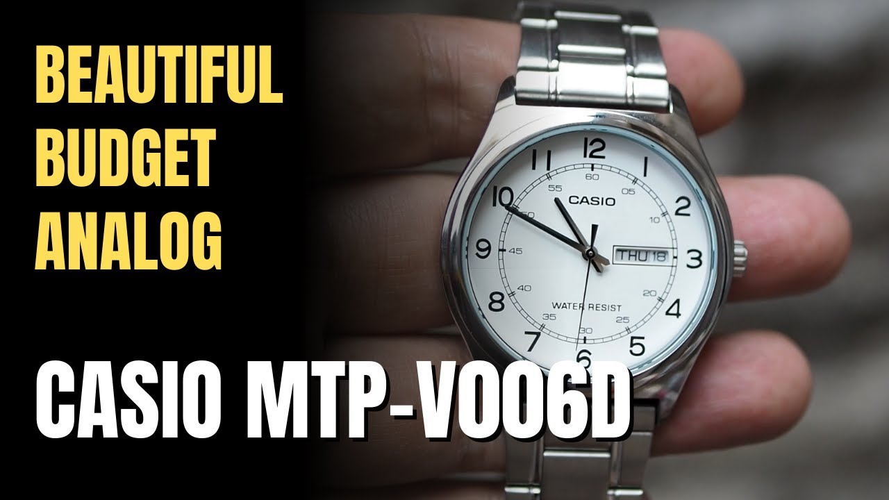 Прекрасный бюджетный аналоговый - обзор Casio MTP V006 D 7B2
