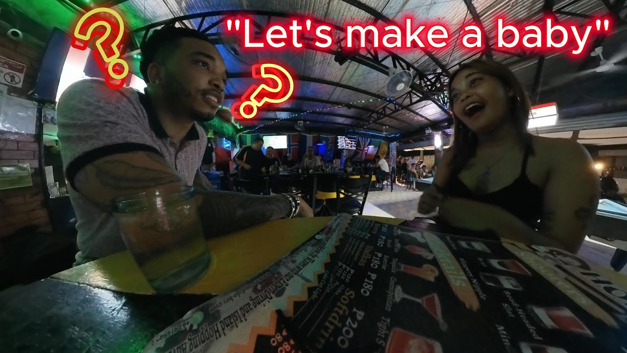 Making Filipina Bar Girl Nervous