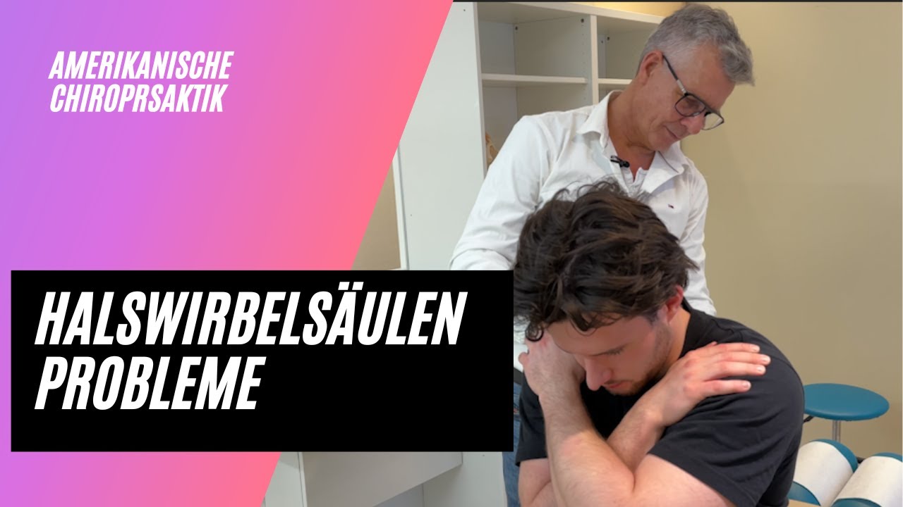 Probleme mit der Halswirbelsäule durch Chiropraktiker gelöst!