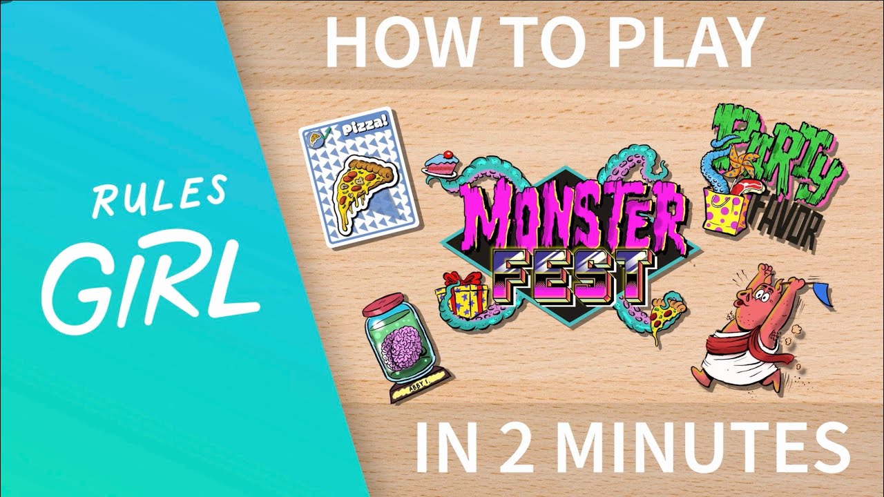 How to Play Monster Fest in 2 Minutes - Rules Girl
