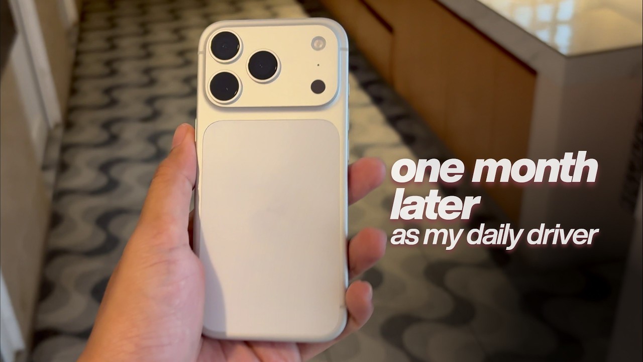 Обзор iPhone 17 Pro: месяц спустя в качестве моего ежедневного устройства