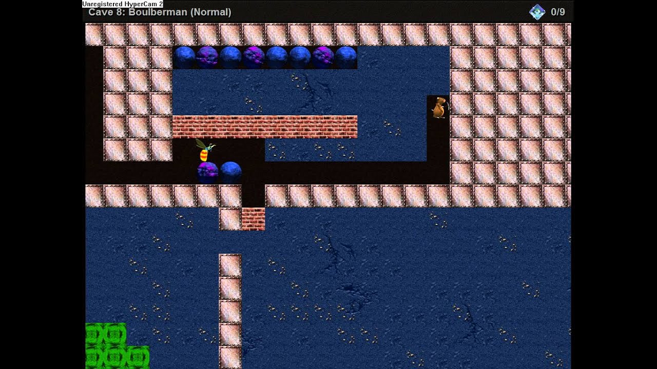 Boulder Dash. Episode IV: Rockford Returns. Level 8