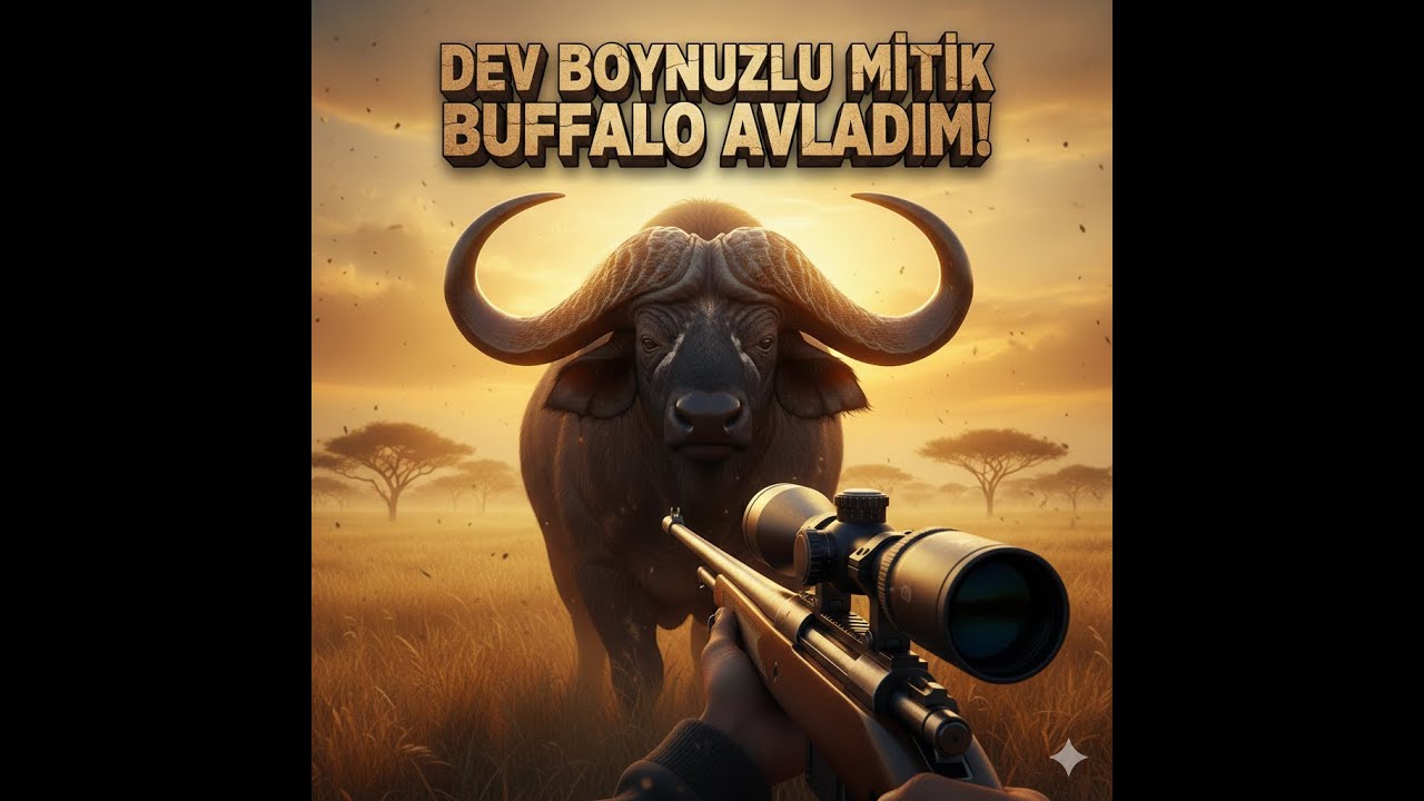 DEV BOYNUZLU MİTİK BUFFALO AVLADIM!
