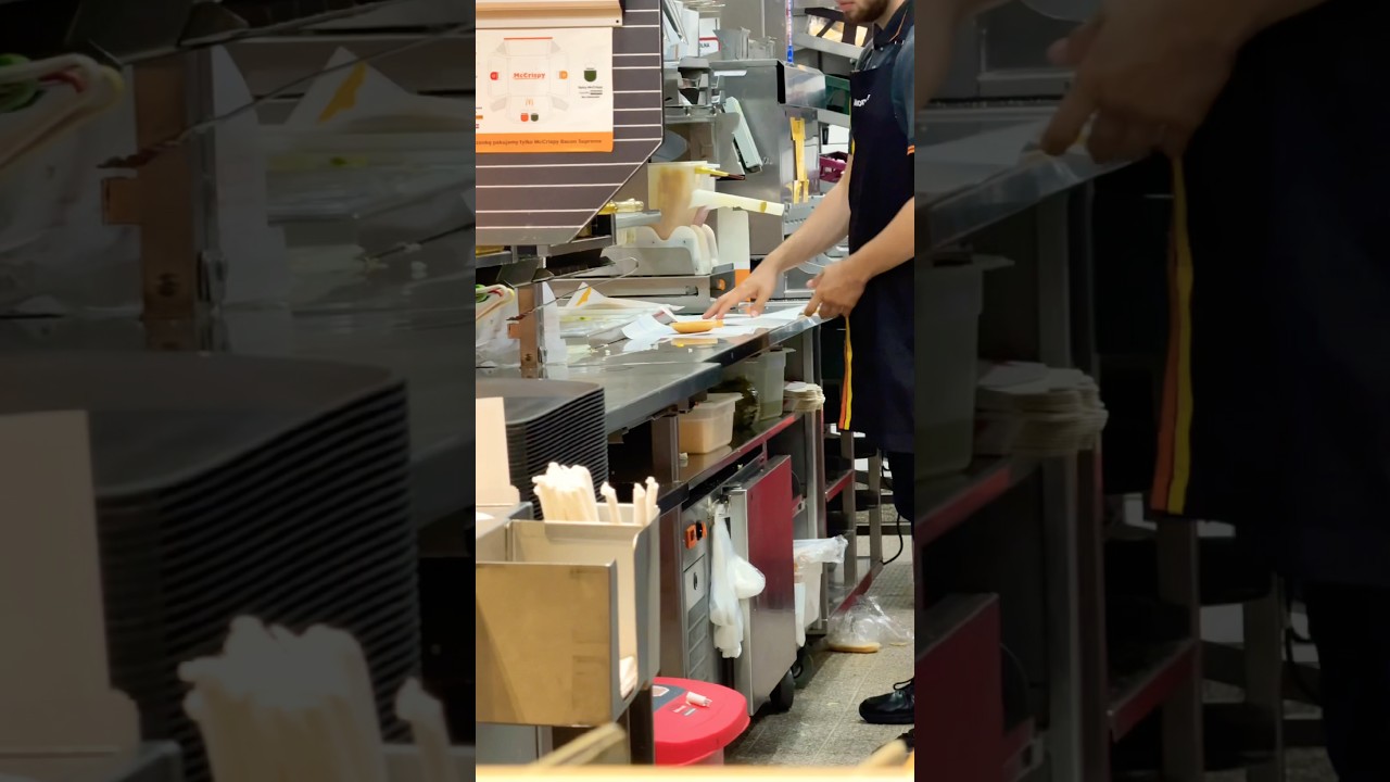 W McDonald’s kucharze pracują bez rękawiczek. To normalne i zgodne ze standardami higieny.