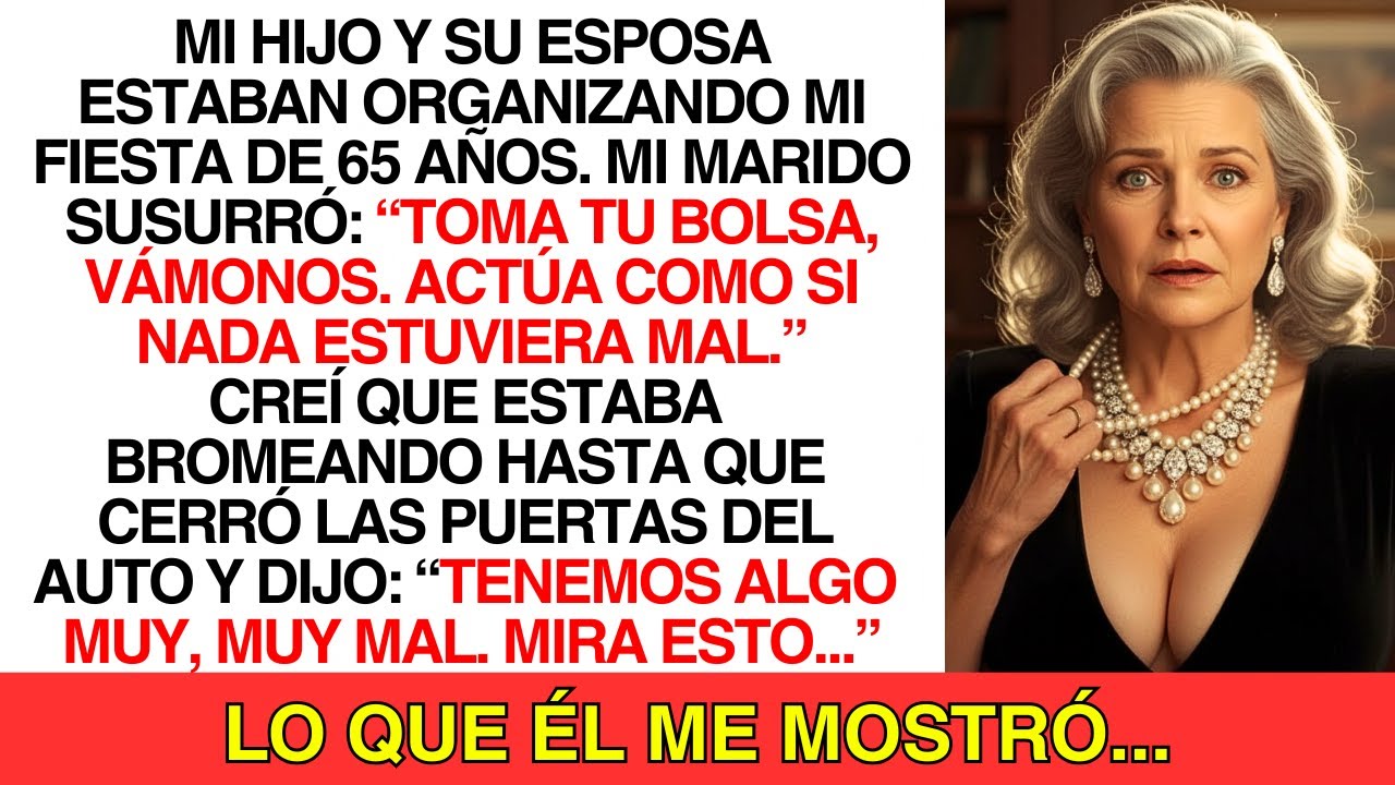 Mi Hijo Estaba Organizando Mi Fiesta… Hasta Que Mi Esposo Dijo “Algo Está Mal  Mira Esto…”