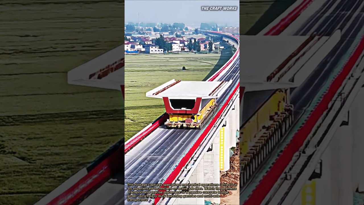 Incredible Bridge Construction Equipment in Action #industrial #machinery #skills #heavyequipment