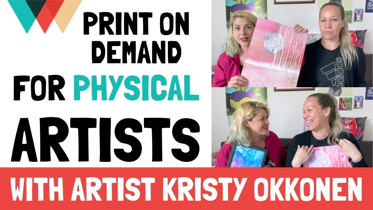 Print on Demand for Watercolor Artists (or acrylic, or oil paintings)
