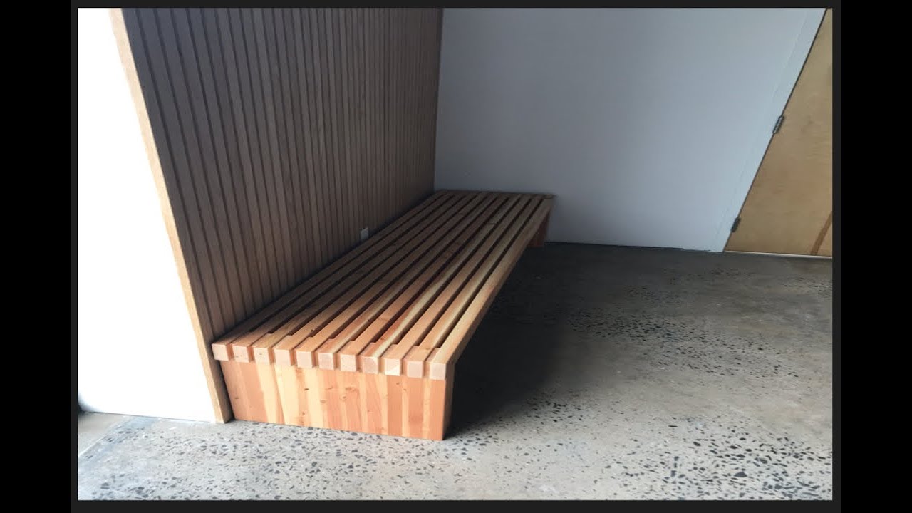 DIY How to make Benches out of 2x4 Final Vid