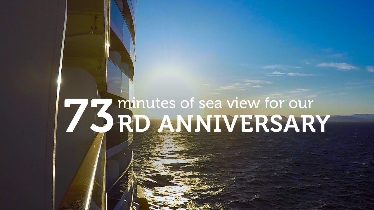 Costa | 73 minutes of sea view for our 73rd anniversary