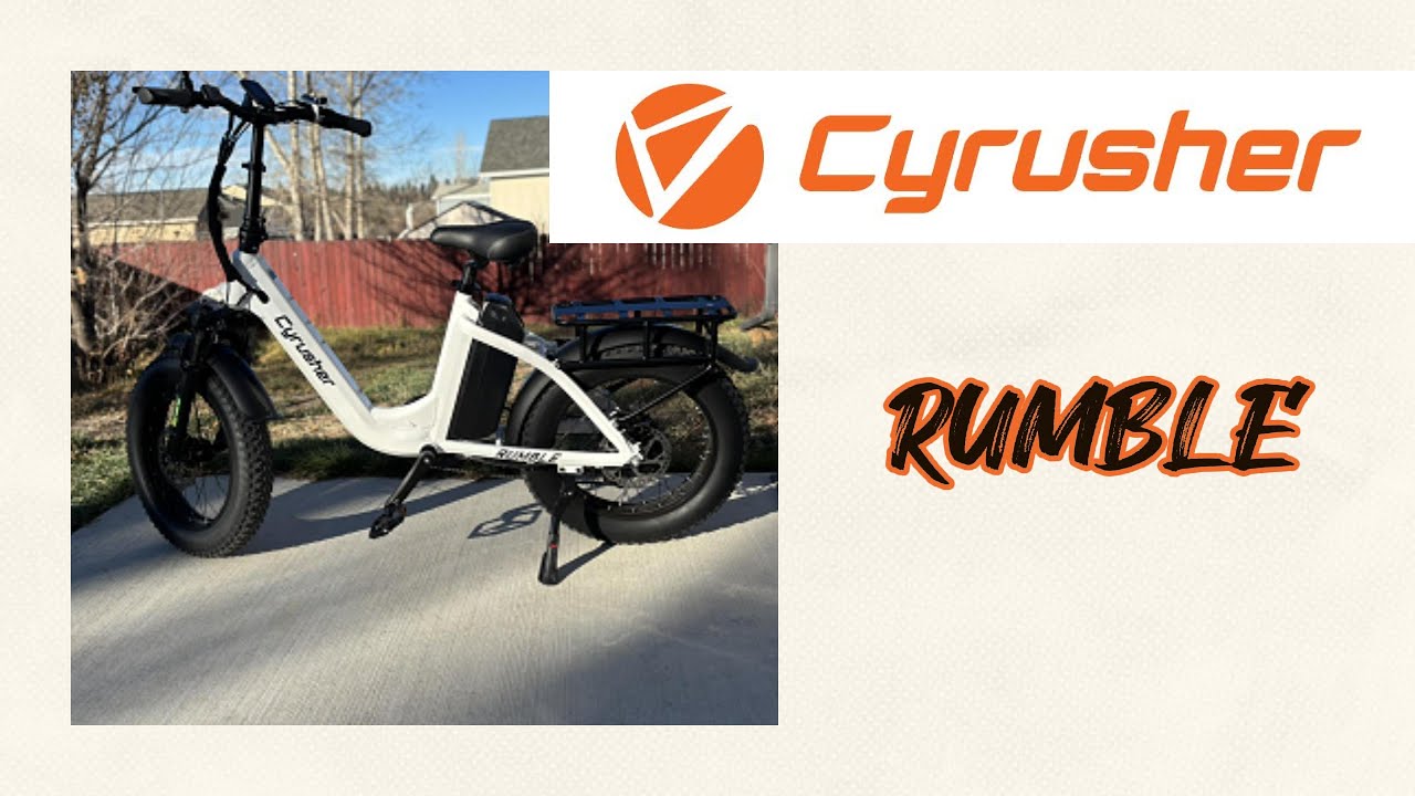 The Cyrusher Rumble: Awesome bike at a Great Price!
