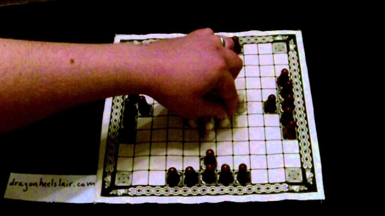 Hnefatafl - Tafl - Corner Escape - Black Strategy (Part 2)