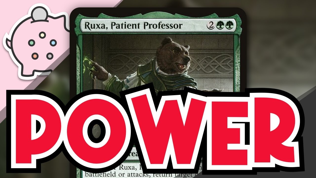 The Ultimate Power of Vanilla! | Ruxa, Patient Professor | Budget Deck Tech | Commander | EDH | MTG