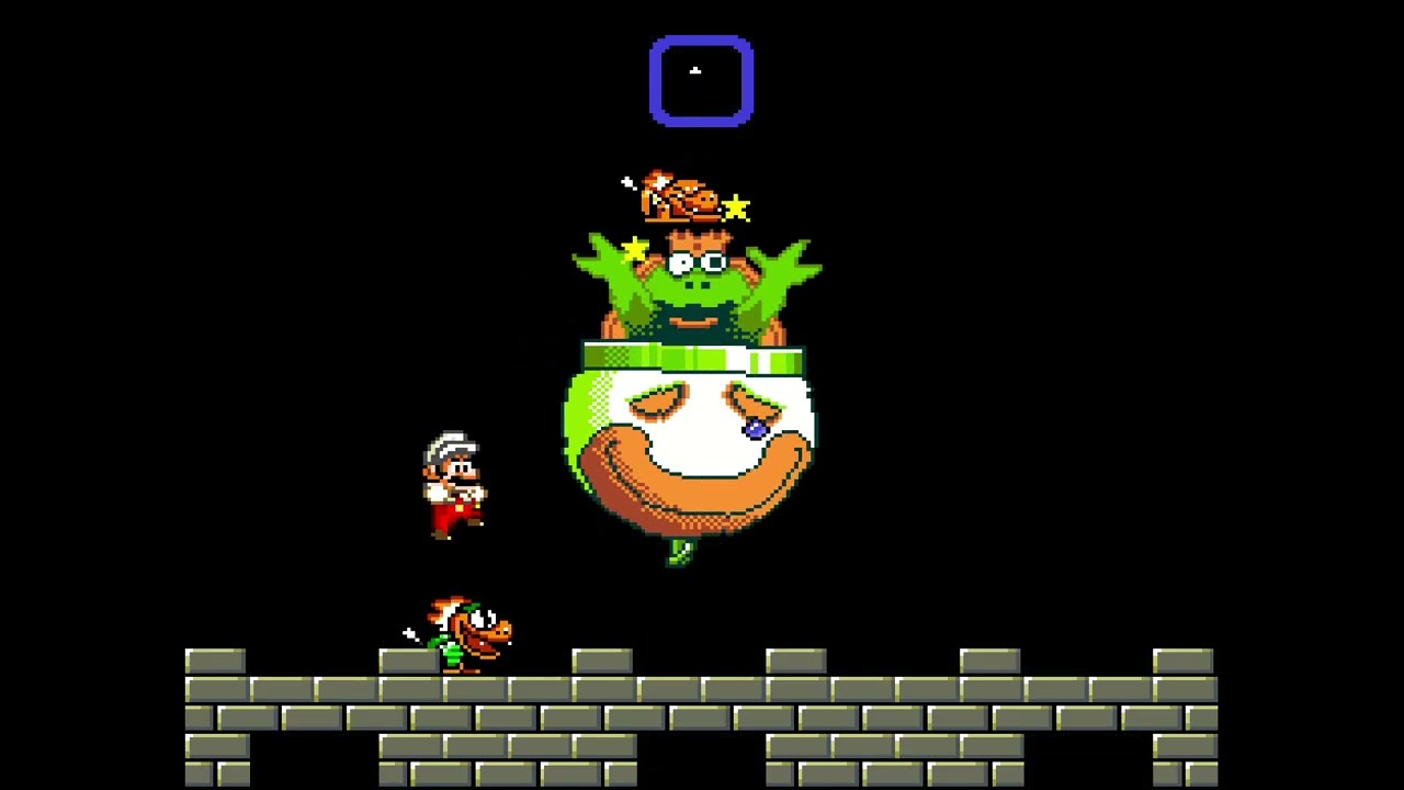 [TAS] Super Mario Bros. - The Castle normal mode (part 2/2)