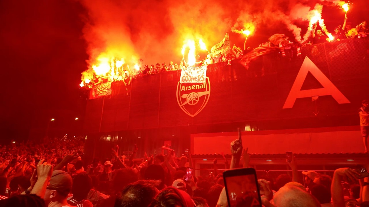 Arsenal Emirates Stadium Celebrations (4K) || 25/26 Premier League Champions || 24th May 2026