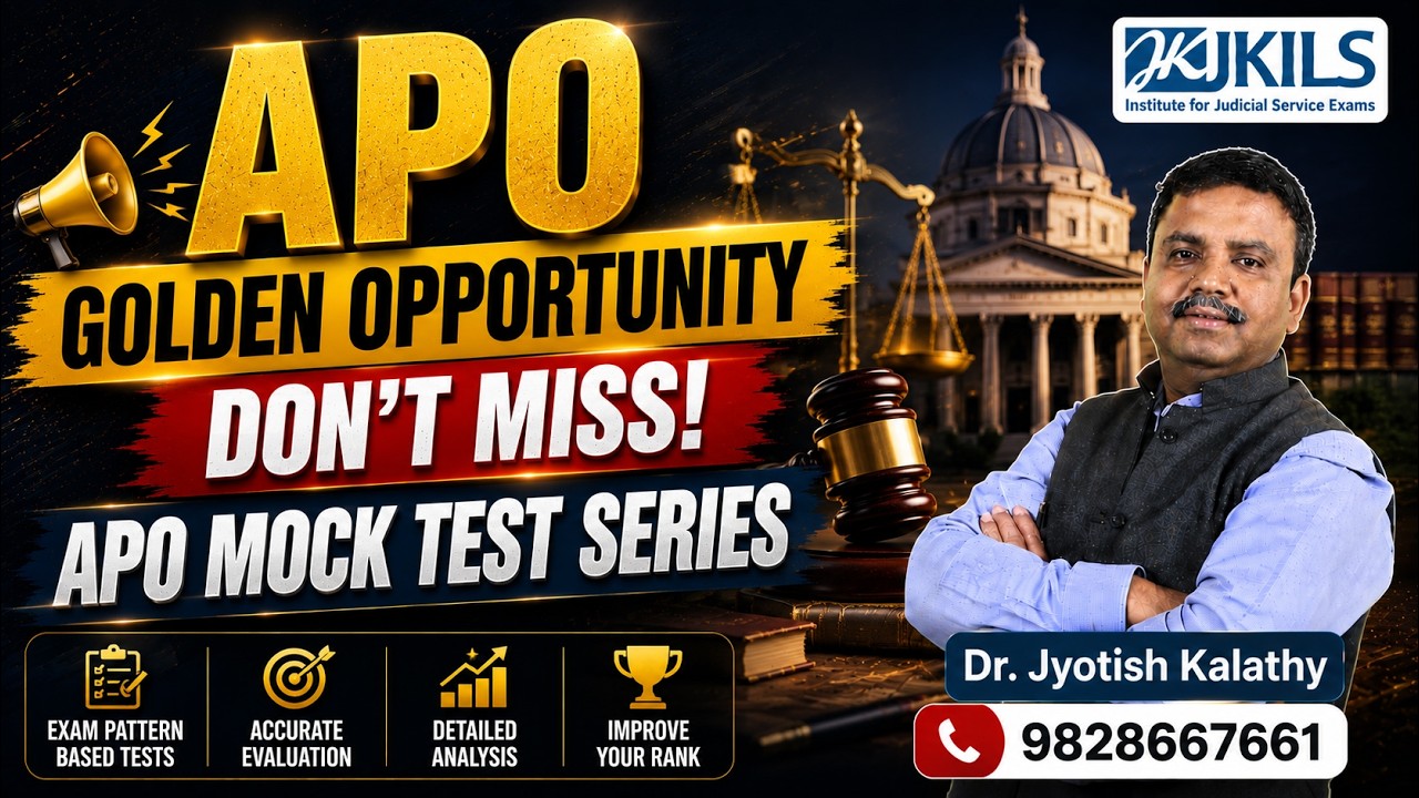 Rajasthan APO Mock Test Series 2026 | Complete Preparation Strategy | JKILS
