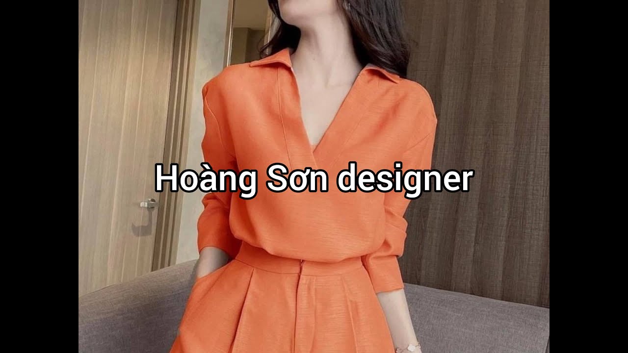 Dạy cắt may | hướng dẫn cách cắt áo free size cổ xẻ V có nẹp | Hoàng Sơn designer